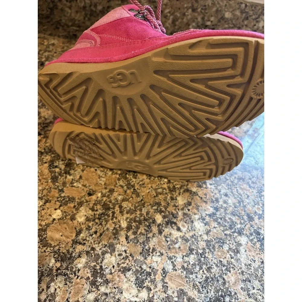 UGG Highland Hi Heritage Boots Pink Raspberry Sorbet 1134550K Kids 3 Women 5